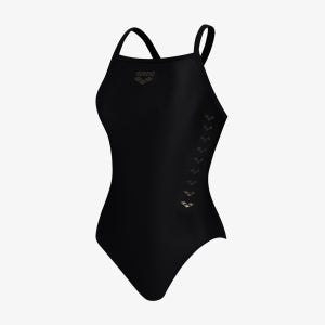 아레나 지오스톤 테크백 블랙 [A6SL1CO07(BLK) 여자 실내수영복]