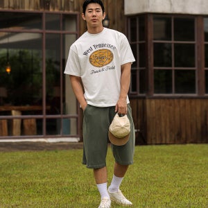(L-5XL)솔스티스 반팔티[CHAMP 빅사이즈]