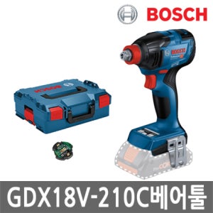 [보쉬] 18V 충전 임팩트 드라이버 렌치 GDX18V-210C(베어툴)