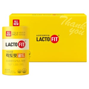 락토핏 골드 유산균 선물세트 150포, 2개