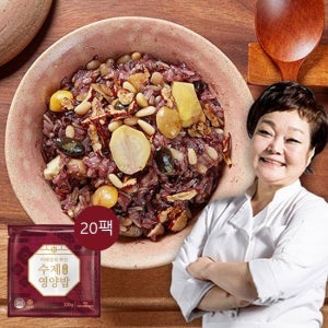 빅마마 이혜정의 꽉찬 수제영양밥 20팩(120g/팩) TV상품