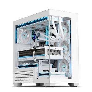화이트 셋업 - 고사양 PC [R7-9800X3D / RTX 5070 Ti]