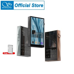 샨링 M3 플러스 하이파이 휴대용 음악 플레이어 USB DAC AMP 오픈 안드로이드 13 하이 레졸루션 오디오 MP3 DSD512 PCM768 블루투스 LDAC WiFi