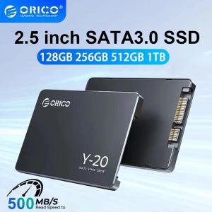 ORICO 2.5’’ SATA SSD 2.5인치 SATA3.0 내장형 솔리드 스테이트 하드 드라이브 3D NAND 1TB 512GB 256G 128GB PC 노트북용 최대 550M