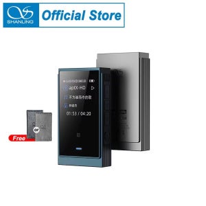 SHANLING UP6 HIFI 휴대용 USB DAC 헤드폰 앰프 블루투스 5.2 고해상도 오디오 듀얼 ES9069Q AMP 동글 (자동차 휴대폰용)