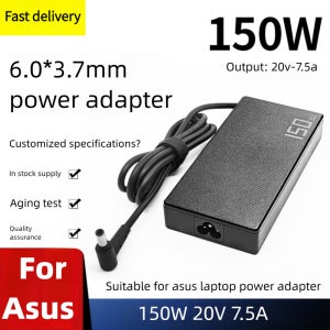 150W 20V 7.5A AC 충전기 노트북 전원 어댑터 (아수스 TUF A15 FA506 TUF506 A506IH A17 FA706 FA706IHR 로그 스트릭스 G531GT G