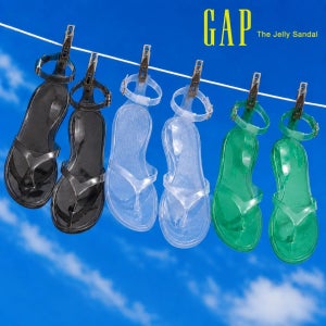 GAP 갭 여성 젤리 끈 샌들 젤리슈즈 3컬러
