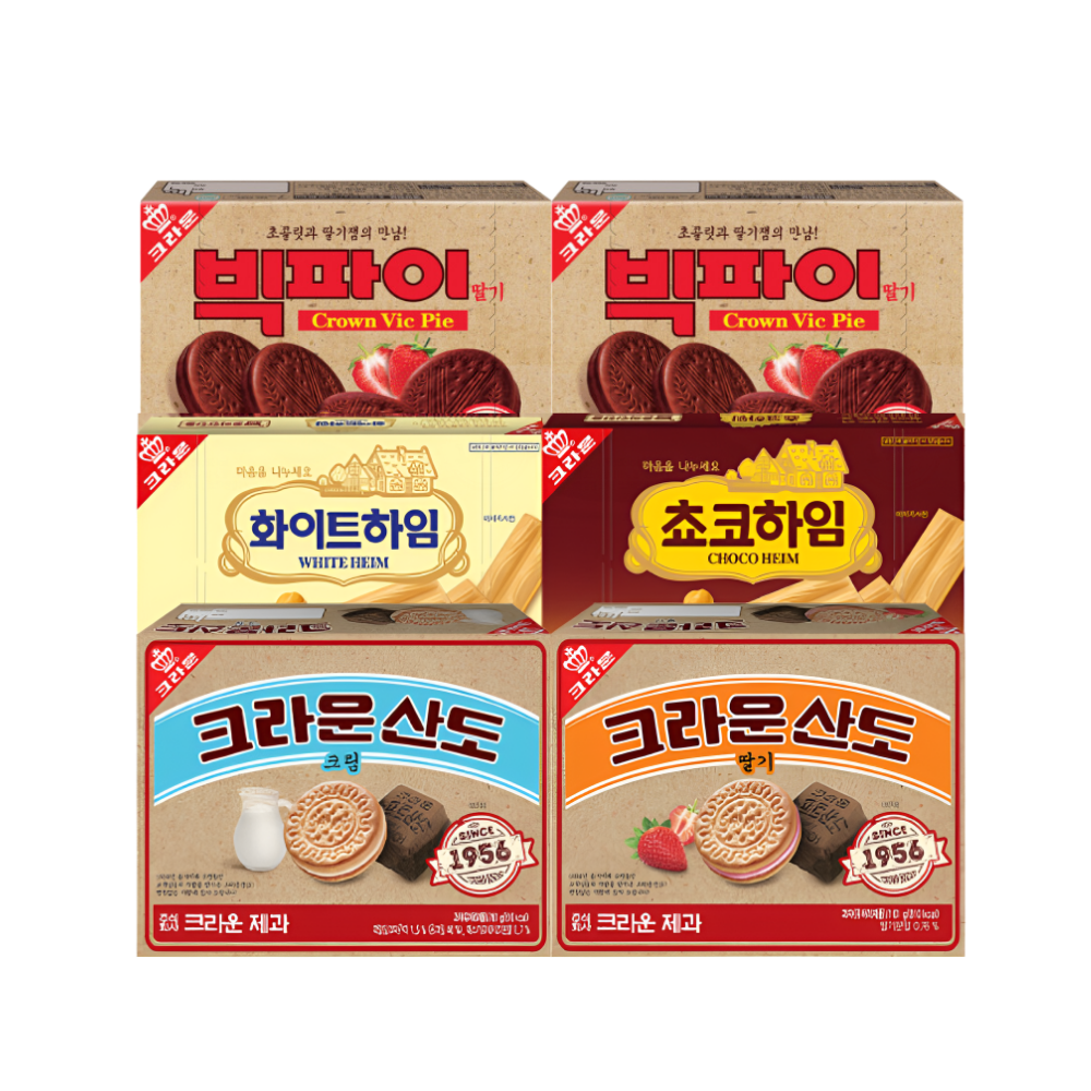 크라운 빅파이 레트로 에디션 216Gx6개 (10,860원) (무배)