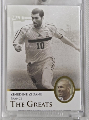 2013 FUTERA 퓨테라 지네딘 지단 THE GREATS 프랑스 레전드 축구 카드 ★