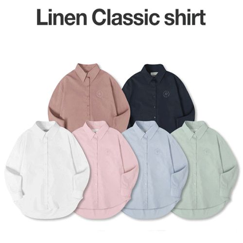 [어반드레스] Linen Classic shirt - 6COL