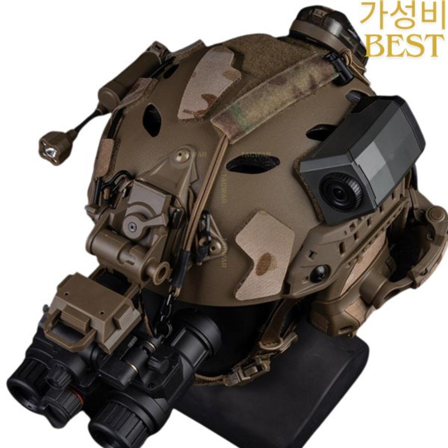 전술용 야간투시경 랜야드 PVS7 헬멧 장착 탄성 고정 번지 코드