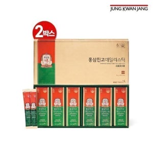 정관장 홍삼진고 데일리스틱 2박스 (60포) TV상품
