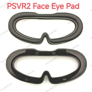 PSVR2 헤드셋 용 프리미엄 가죽 소프트 페이스 패드 쿠션 워셔블 아이 마스크 프레임 교체 폼 커버 VR 액세서리 부품