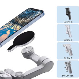 DJI Osmo Gimbal Stabilizer 액세서리 용 모든 전화 용 DJI 마그네틱 링 클램프 홀더 Magsafe DJI OM7/OM7P/OM6/5/4SE/4 용