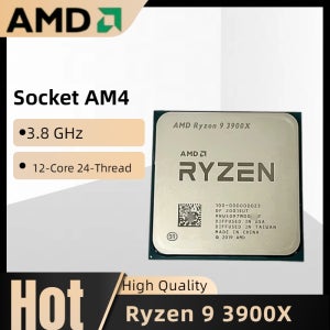 2026년형 AMD CPU 라이젠 9 R9 3900X 프로세서 3.8GHz 12코어 24스레드