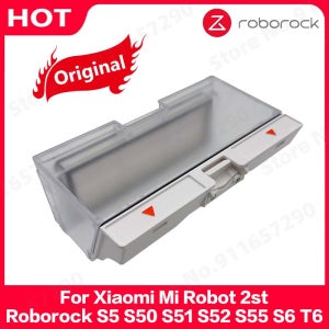 Xiaomi Mi Robot 용 먼지 상자 2st Roborock S5 S50 S51 S52 S55 S6 T6 예비 부품 Hepa 필터 액세서리가있는 진공 청소기