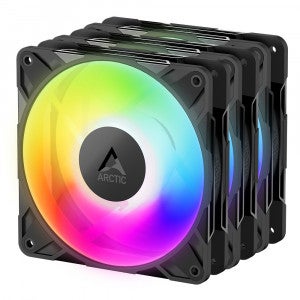ARCTIC P12 Pro A-RGB LN 서린 (3팩, 블랙)