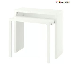 이케아 LANGDHOPP 인출식 책상 (90x39-71cm)