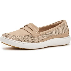 클락스 날 글라이드 BEIGE NUBUCK 여성 10043900
