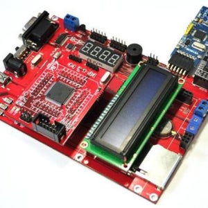 ATMEGA128 5V Rabbit 개발보드 + 1602 Char LCD