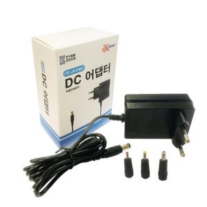 JK전자 DC 어댑터 12V 2A SMPS 3종 변환잭 포함