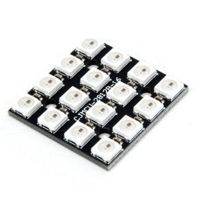 아두이노 라즈베리파이 WS2812 4x4 5050 RGB LED Driver Module