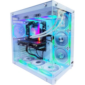 게이밍 PC i7-12700F, RTX 5070, B760M-K, 32GB DDR5 램, 1TB M.2 SSD, 3팬 수냉쿨러, 7팬 RGB 케이스 (i7 12700F, 32GB 