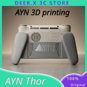 AYN Thor 인체공학적 그립 3D 프린팅 듀얼 스크린 플립 팜 머신 부품 보호 커버 맞춤형 게임 휴대용 액세서리