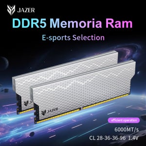 JAZER 메모리아 램 DDR5 32GB(16GBX2) 6000MHz 데스크탑 DIMM 컴퓨터 메모리 램