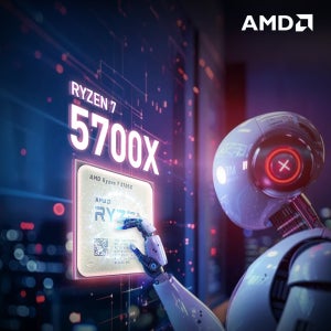 새로운 AMD Ryzen 7 5700X 8코어 16스레드 프로세서 3.4GHz 65W L3=32M DDR4 PCIe 4.0 소켓 AM4 7NM R7 5700X (팬 미포함)
