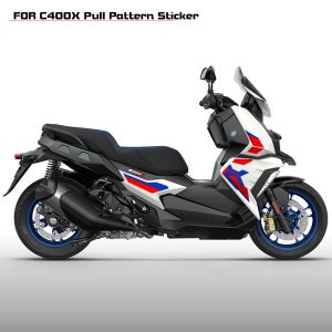 C400X 스티커 오토바이 풀 패턴 스티커 BMW C400 X C 400X 스크래치 방지 PVC 스티커 방수