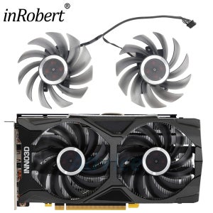 INNO3D GeForce GTX1660 RTX2060 SUPER Twin X2 OC 그래픽 카드 냉각 케이스(팬 CF-12915S 포함)용 85mm Vidoe 카드 팬