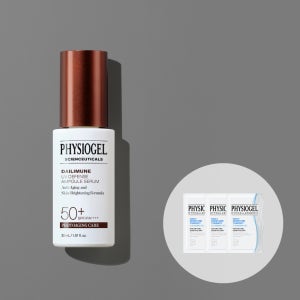 피지오겔 데일리뮨 UV디펜스 앰플 썬세럼 30ml 유기자차 SPF 50+ PA++++ (광노화/열노화 리페어)