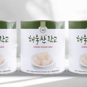 락교3S 3kgX6팩 해울찬 일식 락교 대용량 업소용 반찬