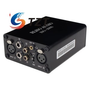 TZT RLISO ISO-200S 다기능 오디오 아이솔레이터 전류 소음 제거 XLR/TRS/RCA/AUX 3.5MM 입력 및 출력