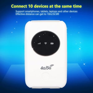 새로운 300Mbps 4/5G 휴대용 라우터 아시아/유럽 버전 USB 전원 포켓 인터넷 포켓 와이파이 무제한 위성 인터넷