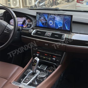 15.8인치 2K HD 스크린 퀄컴 카 라디오 CarPlay 안드로이드 14 BMW 5GT F07 535GT 550GT 2009-2017용 GPS 멀티미디어 플레이어 히트 유닛