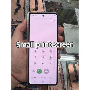 삼성 갤럭시 Z 플립 4 SM-F721 F721B LCD 디스플레이 디지털 터치 스크린 프레임 포함 AMOLED 디스플레이에 결함이 있습니다.