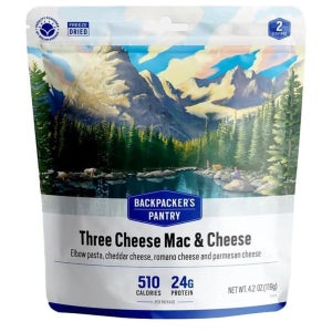 Backpackers Pantry 쓰리 치즈 맥 앤 치즈 119g 1팩 Backpackers Pantry Three Cheese Mac & Cheese