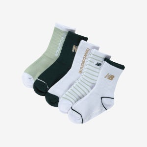 [뉴발란스키즈][5PCS] 에센셜 장목 양말 박스 NK8EGF205U40