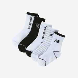 [뉴발란스키즈][5PCS] 에센셜 장목 양말 박스 NK8EGF205U10