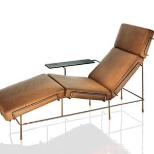 Magis TRAFFIC - Leather Chaise longue 8488642576729