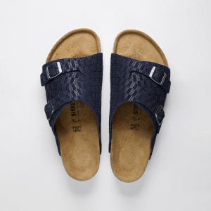 KITH 취리히 스웨이드 가죽 미드나이트