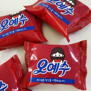 오예스 스티커 / 교회 전도 간식 여름성경학교 예배, 율이상점