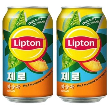 립톤 제로슈가 아이스티 복숭아 드링크 성분 분석