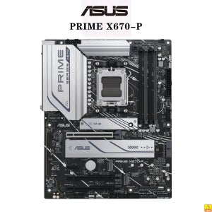 ASUS PRIME X670-P 마더보드 소켓 AM5 CPU DDR5 7600+(OC) 메모리 칩셋 X670 ATX 메인보드