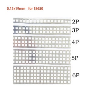 니켈 도금 스트립 1KG/18650리튬 배터리 2P/3P/4P/5P/6P 구멍 거리 19mm 두께 0.15/0.12mm 니켈 벨트 용접 스트립