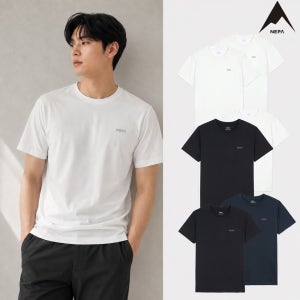 [롯데백화점] 네파 [택가 39,000] 공용 투팩 라운드티 1+1 데일리 쿨맥스 티셔츠 7LG5360 LE1221963164