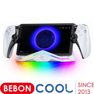 플레이스테이션 포털 리모트 플레이어와 호환되는 BEBONCOOL 충전 도크, 타입 C 케이블 및 핀 어댑터가 포함된 PS5 포털 충전 스테이션