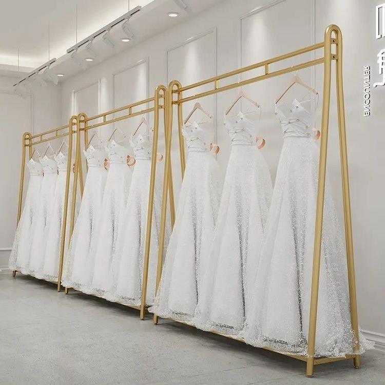 웨딩샵 행거 웨딩드레스 옷가게 진열대 철제 디피 1m 2m